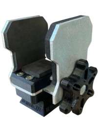 Suporte Ttico em Aluminio Ajustvel Para Trip Apoio Base Tiro Carabina