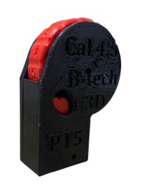 Magazine Carabina Artemis P15 4.5 14 Tiros Tambor  Direito